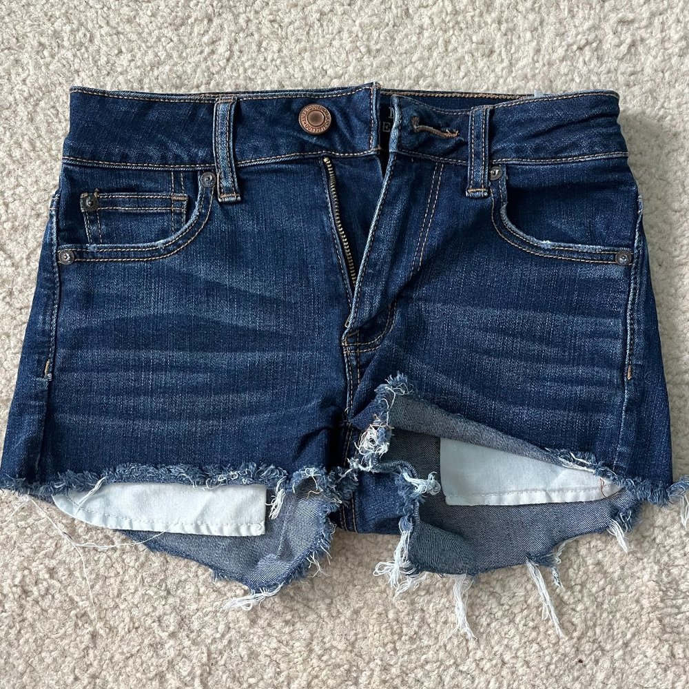 American Eagle Super Stretch Jean Shorts